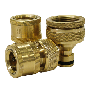 12mm Brass Hose Connector Set | Holman Industries