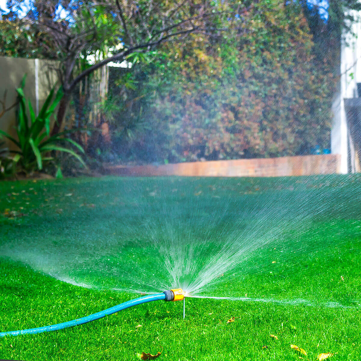 fan style sprinkler