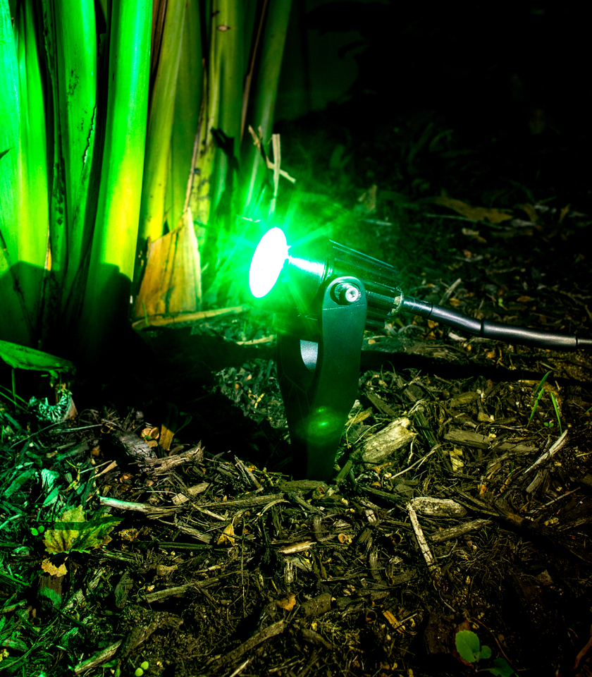 Rgb deals garden spotlights