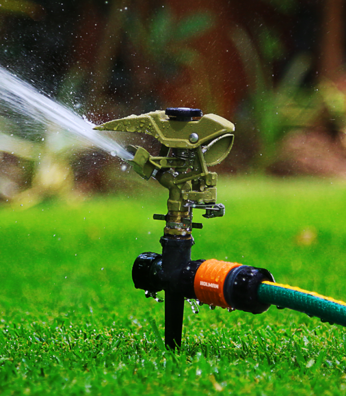 Plastic Impact Sprinkler For Watering Lawn Head