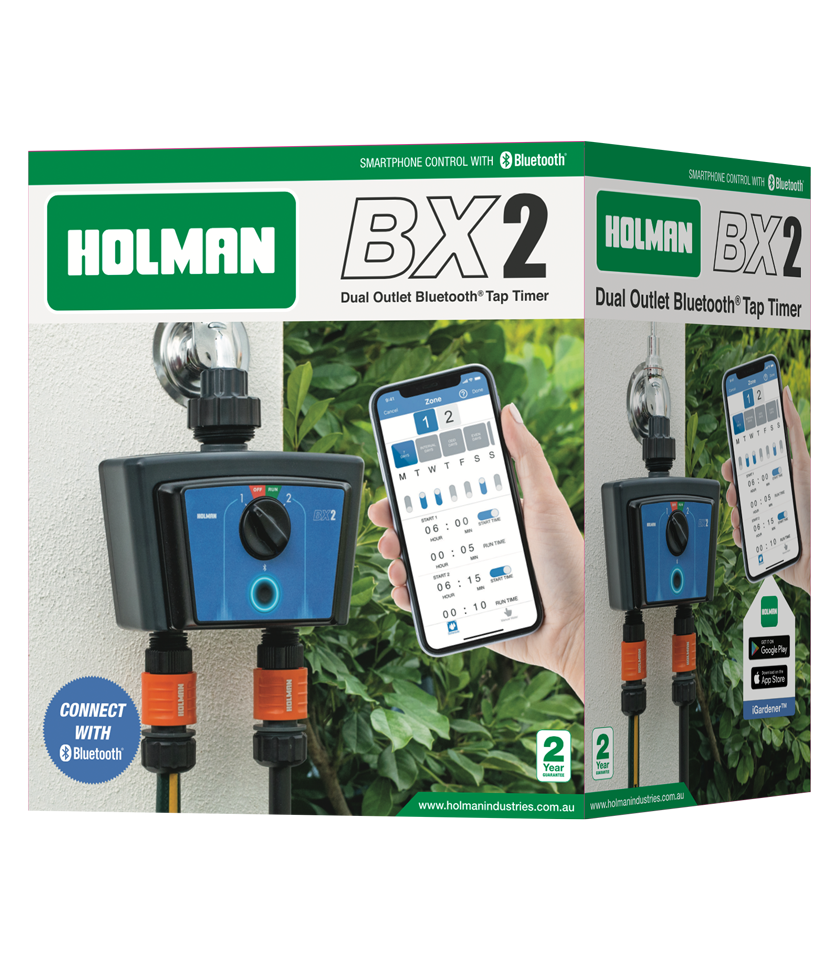 BX2 Dual Outlet Bluetooth® Tap Timer - Holman Industries