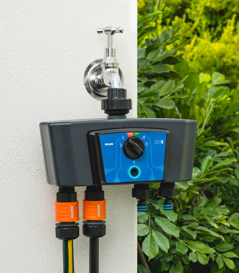 BX4 4x Outlet Bluetooth® Tap Timer - Simple Watering - Holman Industries