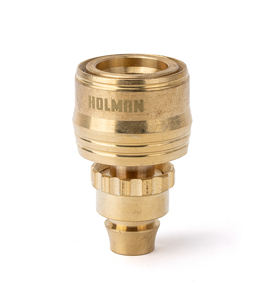 ⌀12mm Brass Hose Connector Set - Holman Industries